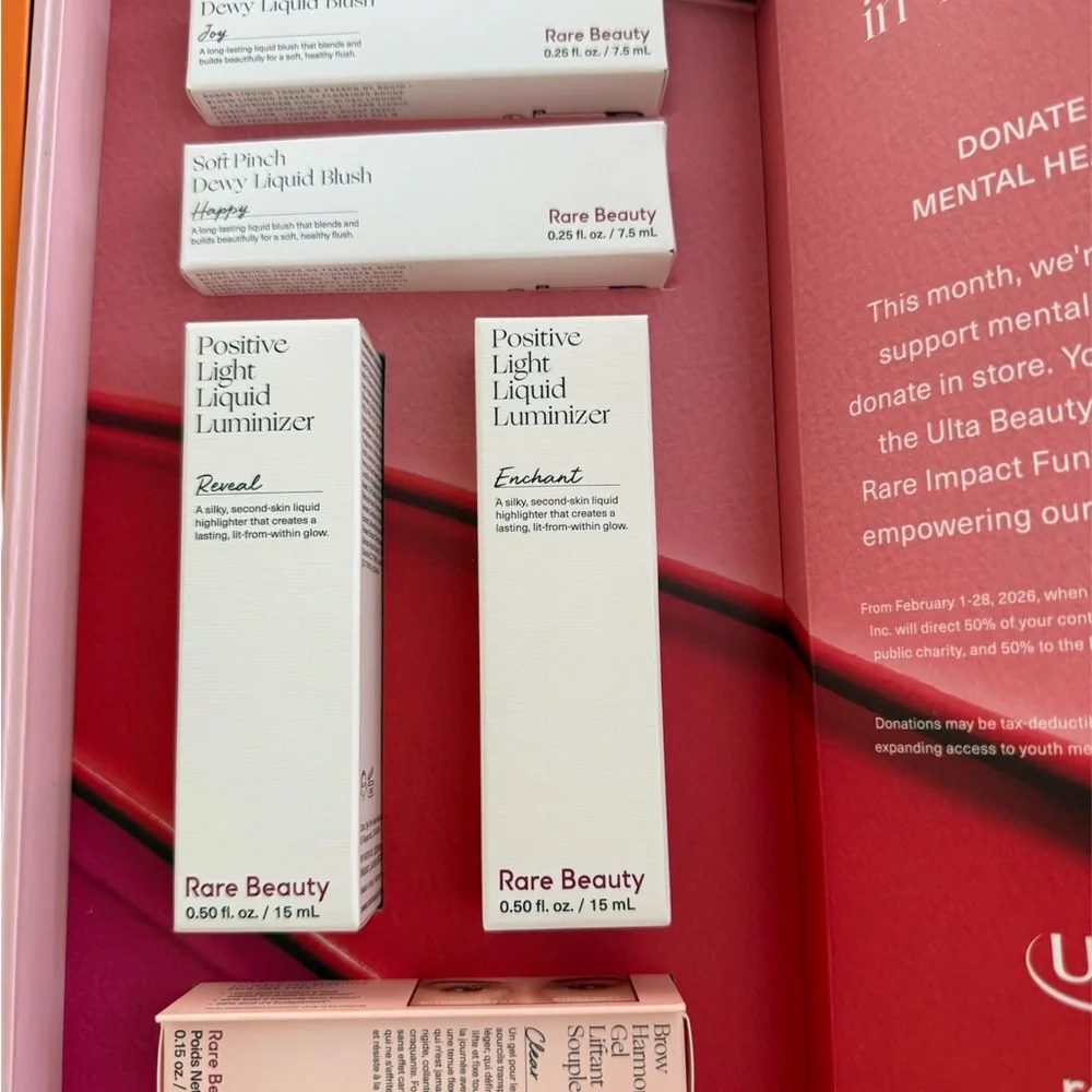 Rare Beauty limited edition PR package. BRAND NEW